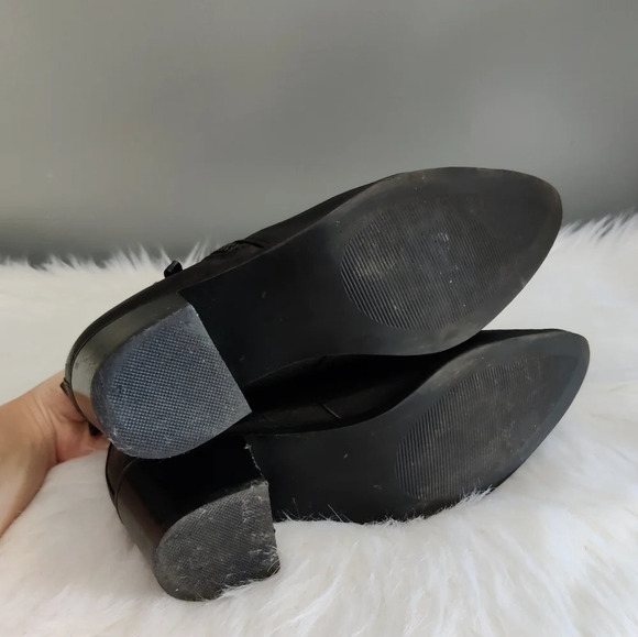 Steve Madden Peele Leather Ankle Booties - Picture 6 of 7